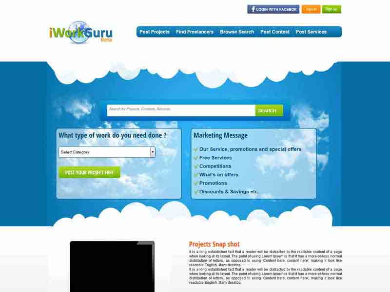 Reverse Auction Site – iworkguru